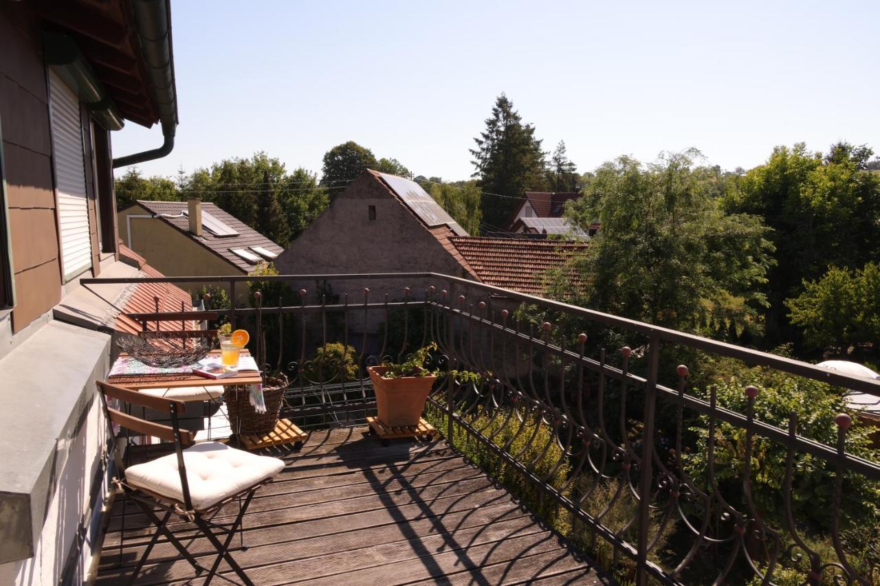 Charmante, Grosszuegige Ferienwohnung Villa Fleurie Bretten Exterior foto